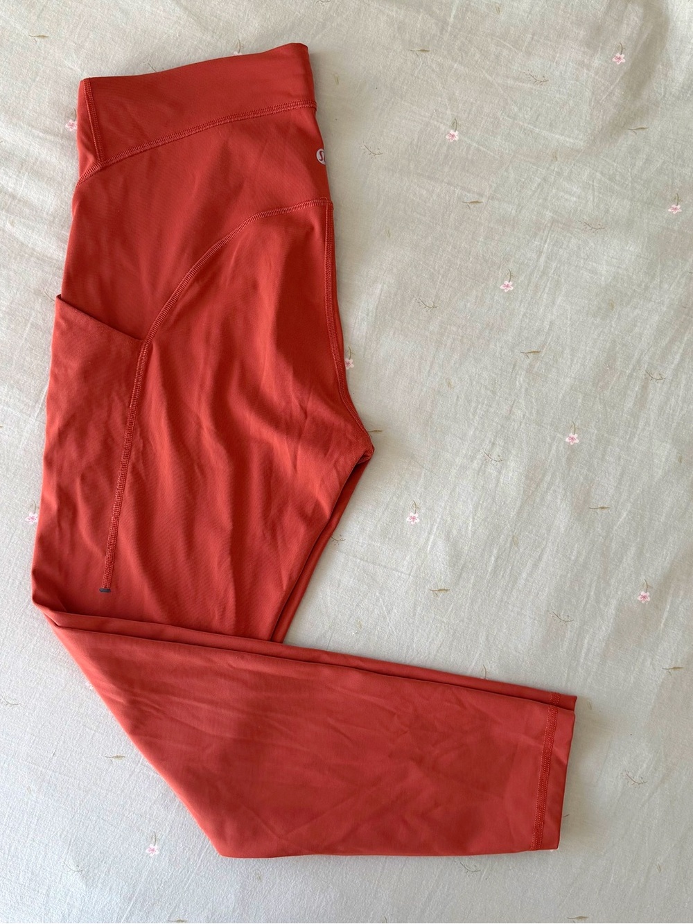 lululemon athletica Hot Orange High-Rise Leggings